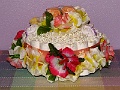 hawaiian diaper cake